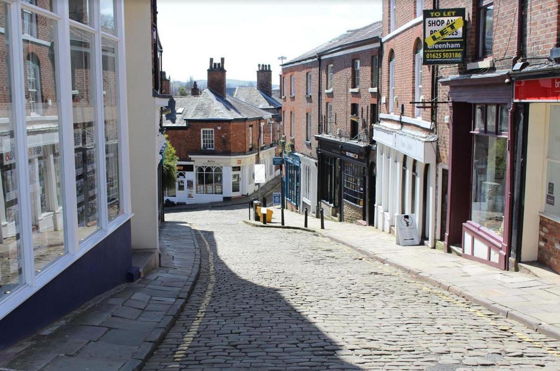 Quirky Town Centre Apartment With River Terrace Macclesfield Esterno foto